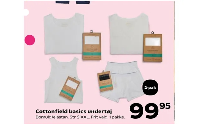 Cotton field basics underwear product image