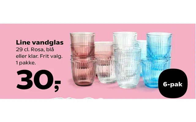 Line Vandglas product image