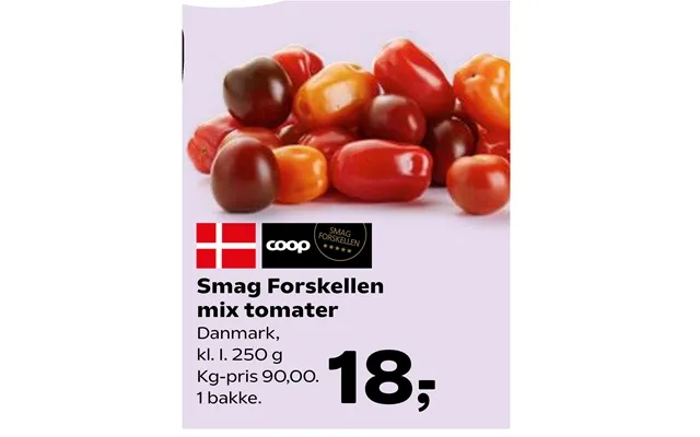 Smag Forskellen Mix Tomater product image