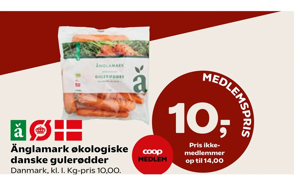 Änglamark organic danish carrots