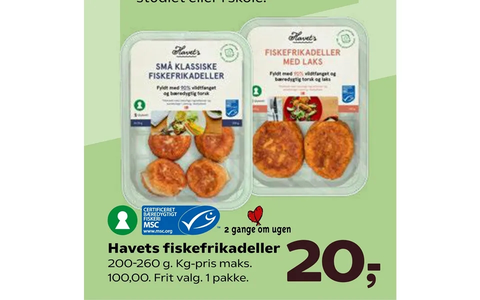 Havets Fiskefrikadeller