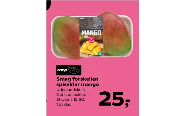 Smag Forskellen Spiseklar Mango product image