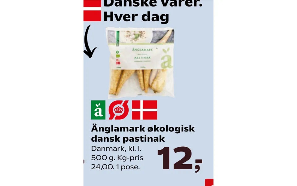 Änglamark Økologisk Dansk Pastinak