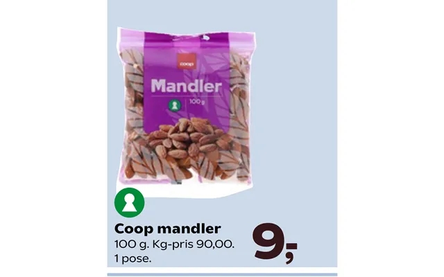 Coop almonds product image