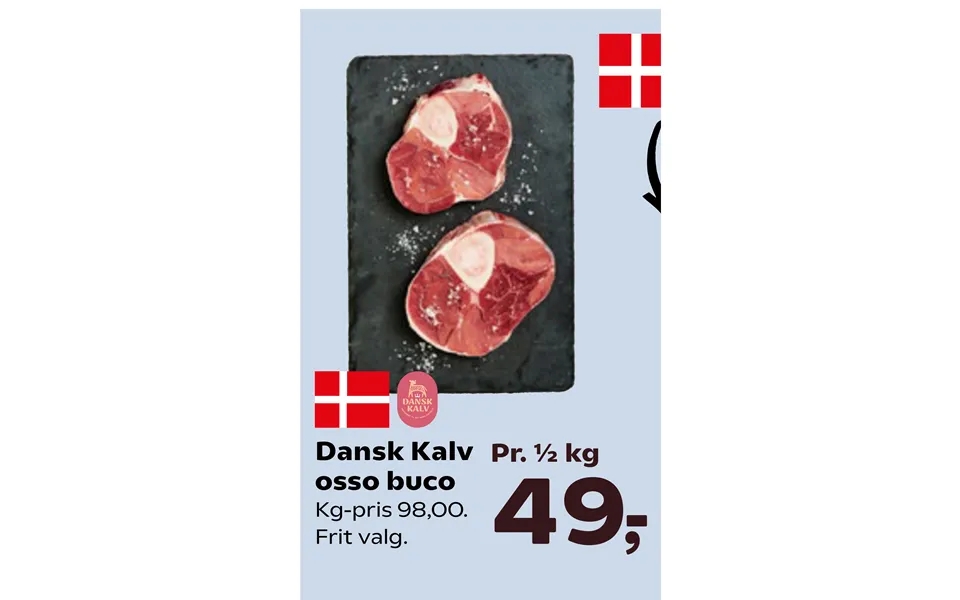 Dansk Kalv Osso Buco