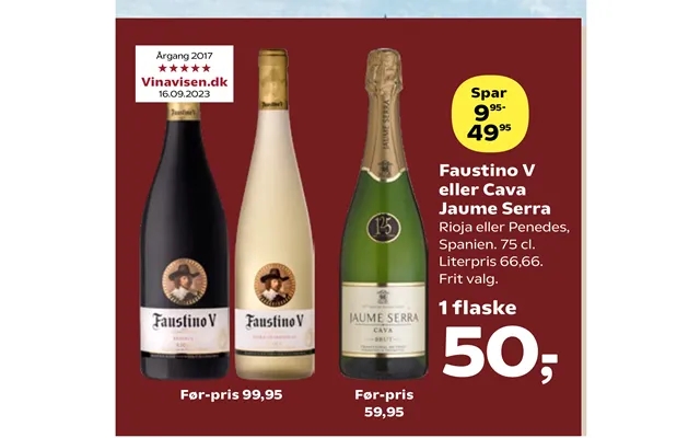 Faustino v or cava jaume serra product image