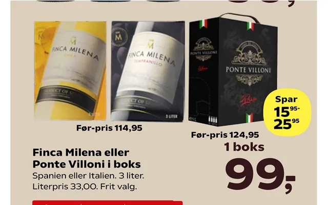 Finca milena or ponte villoni in box product image