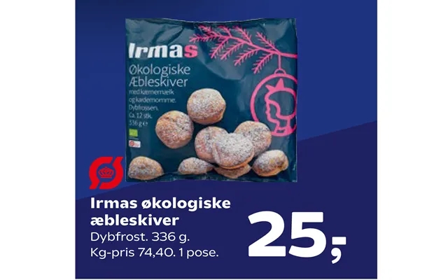 Irmas organic fritters product image