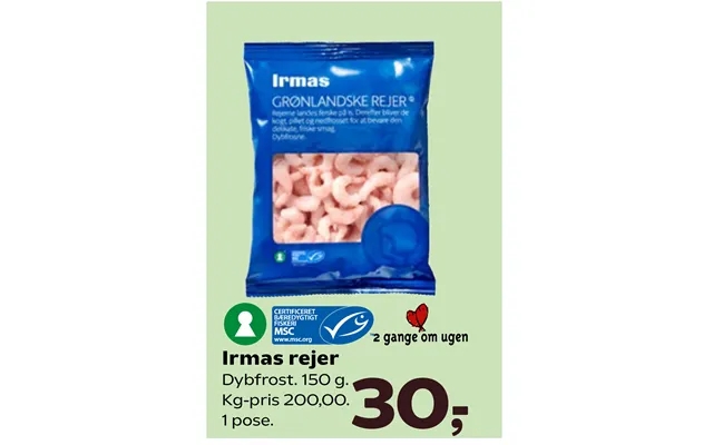 Irmas shrimp product image