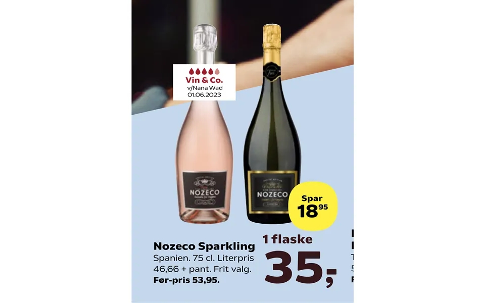 Nozeco sparkling