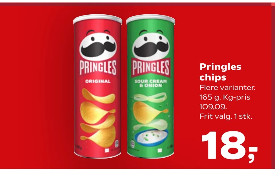 Pringles potato chips