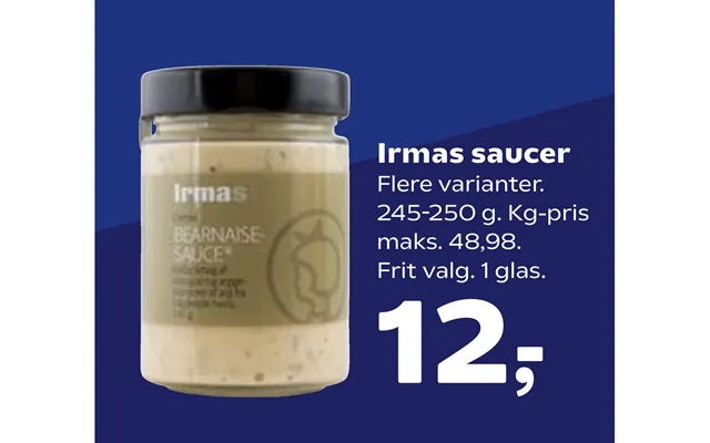 Irmas sauces product image