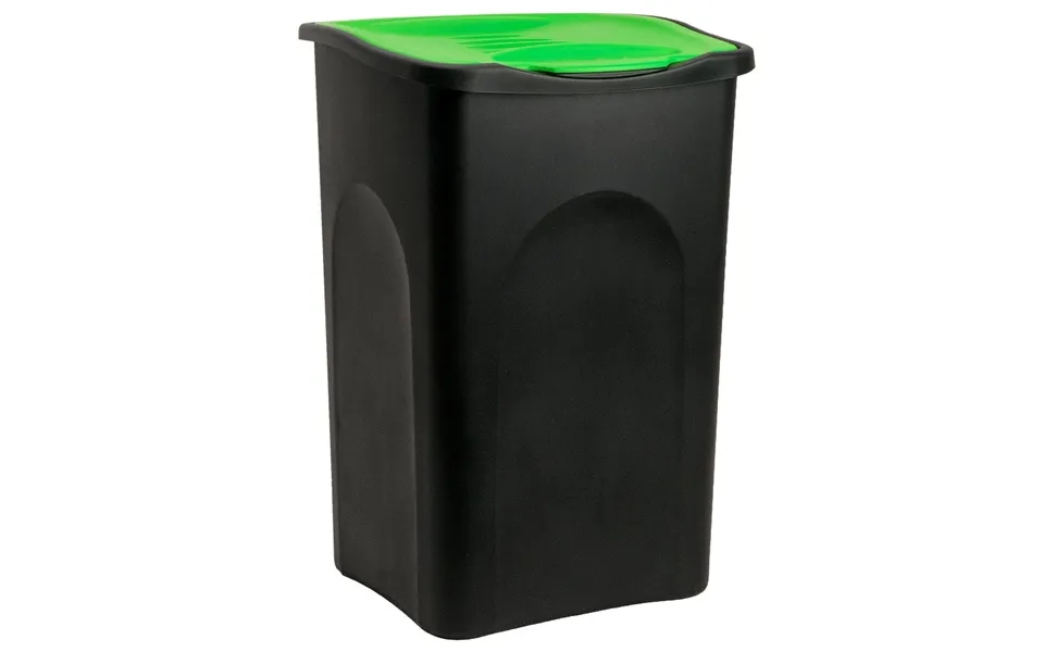 Waste container 50 l with hinge layer - plastic