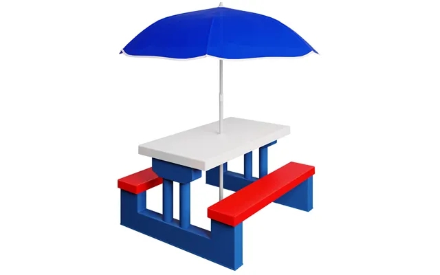 Benches to children with parasol - garden table past, the laws parasol with uv protection product image