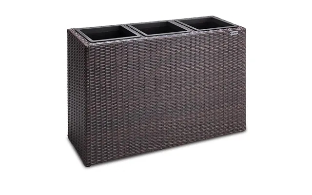 Flower Boxes Polyrattan - 3 Pots product image