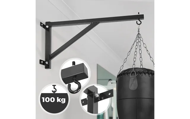 Boksesækholder - . Bæreevne 100 Kg, Til Vægmontering, Pladsbesparende, Lavet Af Stål product image