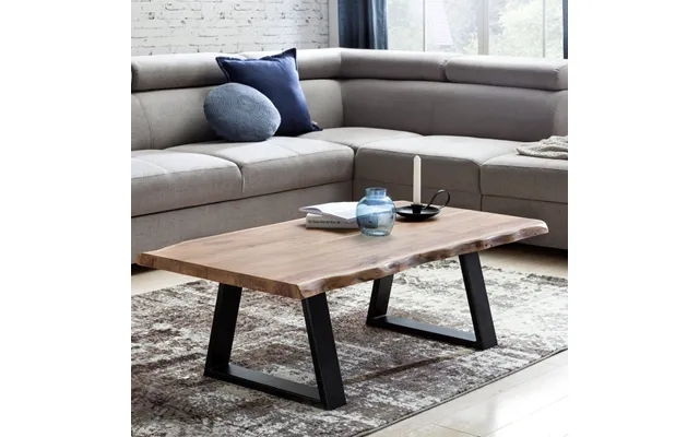 Håndlavet Sofabord I Massivt Akacietræ - 115 X 60 Cm product image