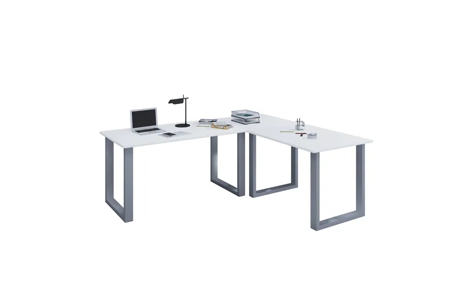 Corner desk lona 130x130x50 cm u feet