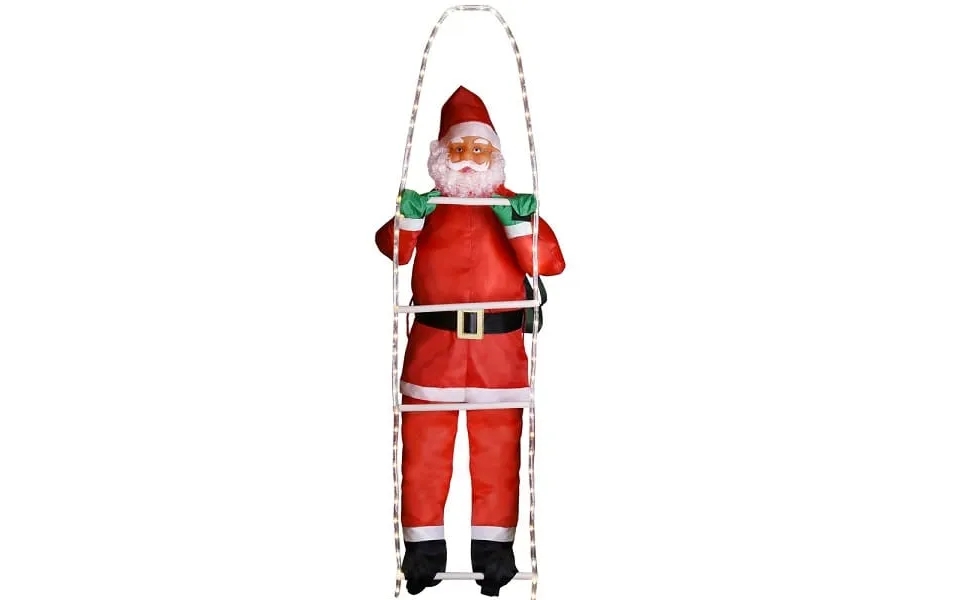 Santa claus on increase with 120 lysdioder - 240 cm