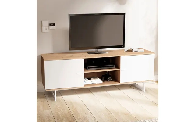 Low Tv Table In Egedekor Past, The Laws Hvid - 150x55x40 Cm product image