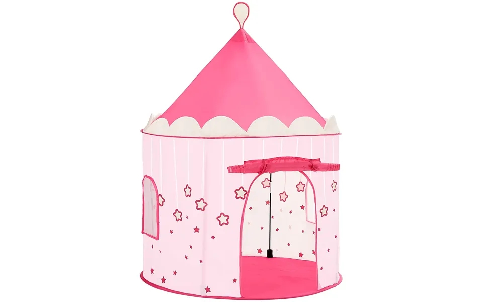 Play tent - pink with stars