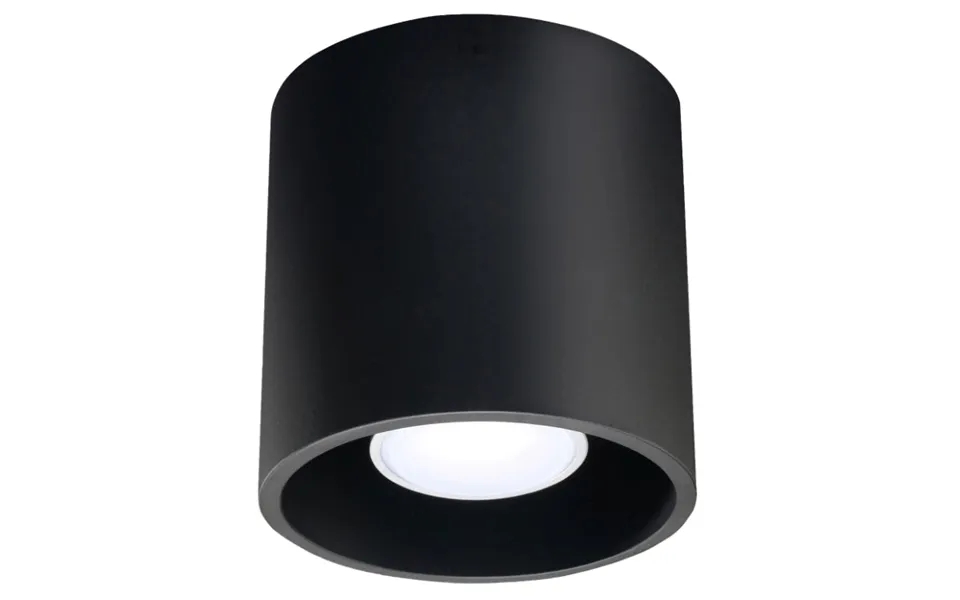 Ceiling lamp orb 1 black