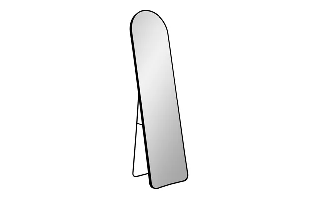 Madrid Spejl - Spejl I Aluminium, Sort, 40x150 Cm product image