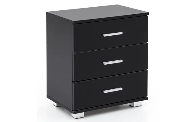 Nightstand in wood past, the laws højglans - 45 x 54 x 34 cm product image