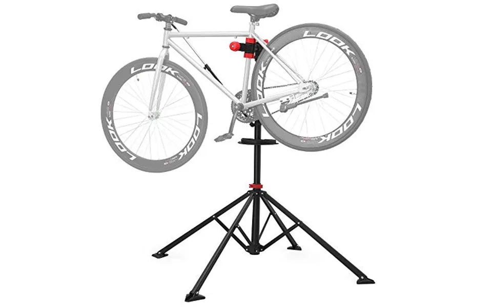 Pro Mechanic Cykelreparationsstativ Med Værktøjsbakke Teleskopisk