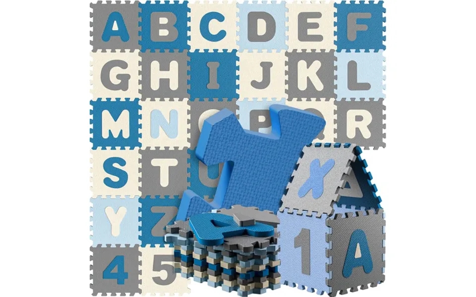 Puzzle Mat 86 Parts - Blue