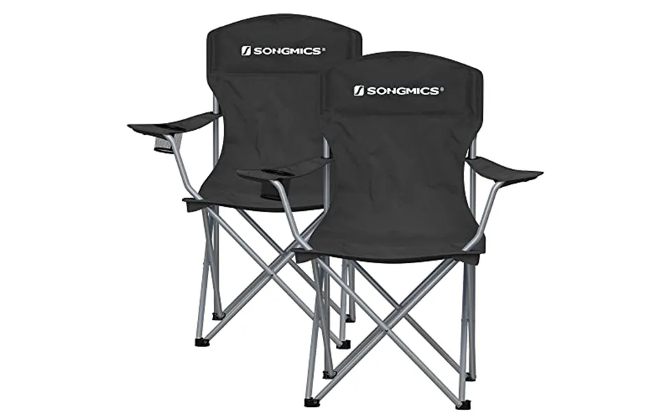 Sæt Med 2 Foldbare Campingstole - Bæreevne 150 Kg