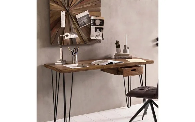 Desk in fscâ - certified sheesham wood product image