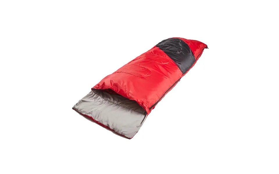 Sleeping bag avontuur - 3 seasons, 220 x 80 cm, waterproof, tear-, hot, easy, with lynlas, red