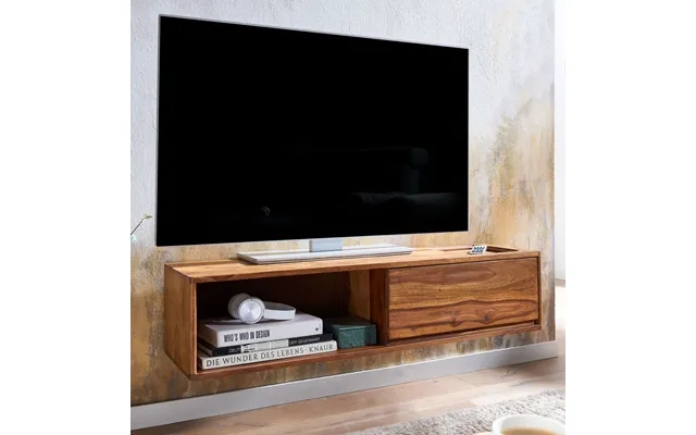 Stylishly Tv Table In Massively Sheesham Tree - 108x25x34 Cm product image