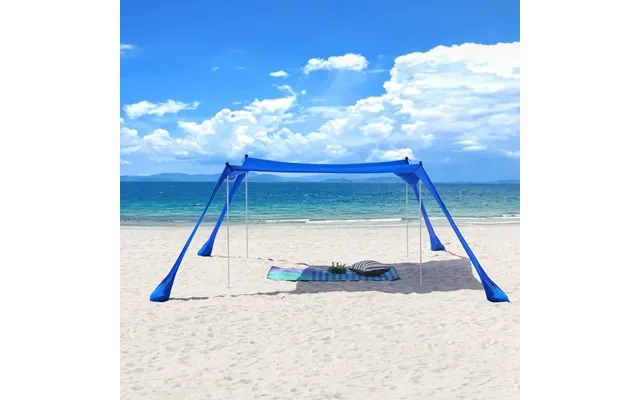 Beach tent - perfect to sunscreen on beach, upf 30 , blue product image