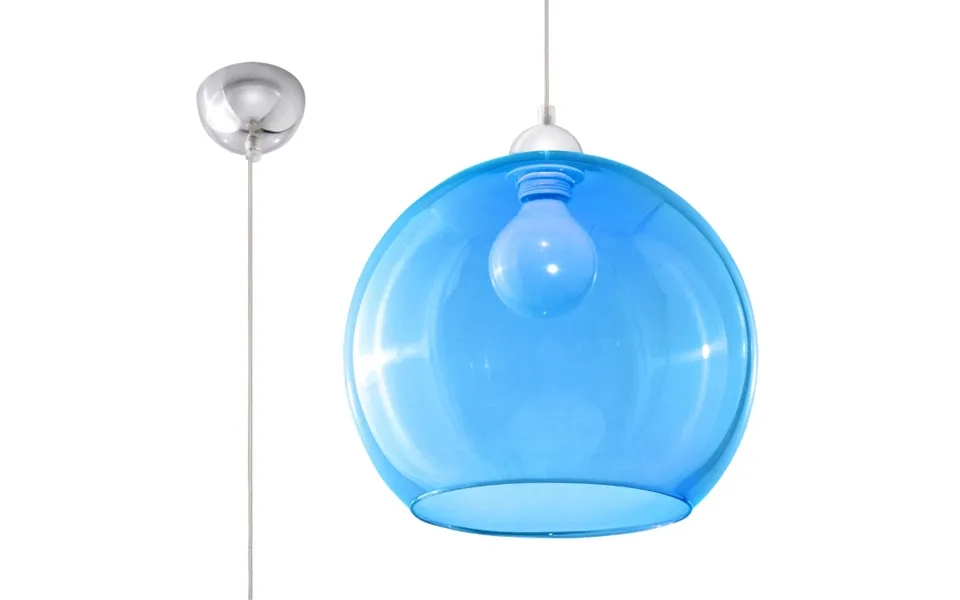 Vedhæng Lampe Ball Blå