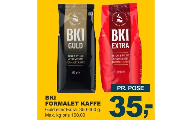 Bki Formalet Kaffe product image