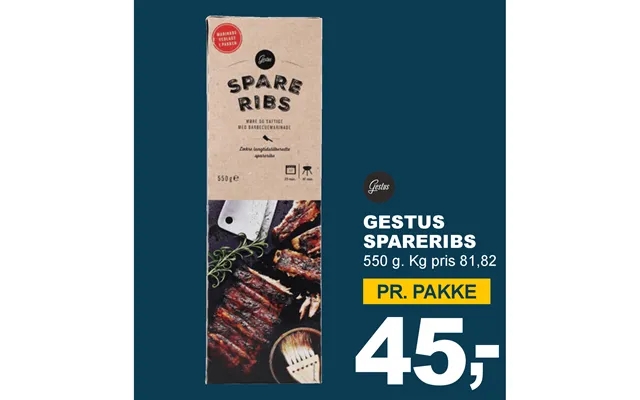 Gestus Spareribs product image
