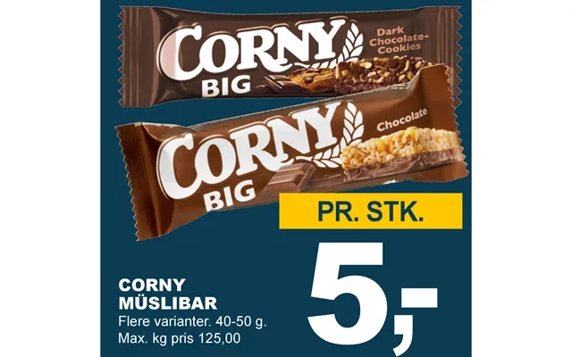 Corny granola bars product image