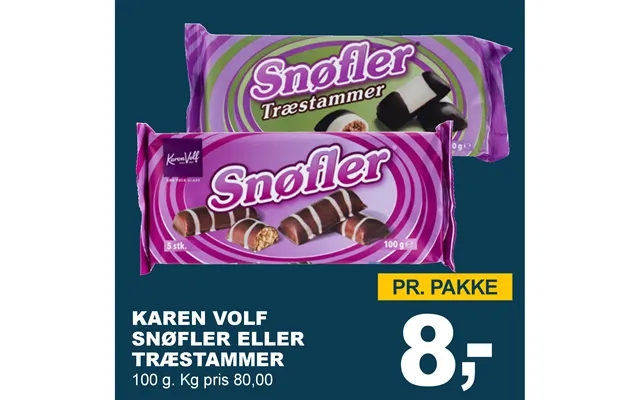 Karen volf snøfler or logs product image