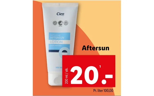 After sun product image