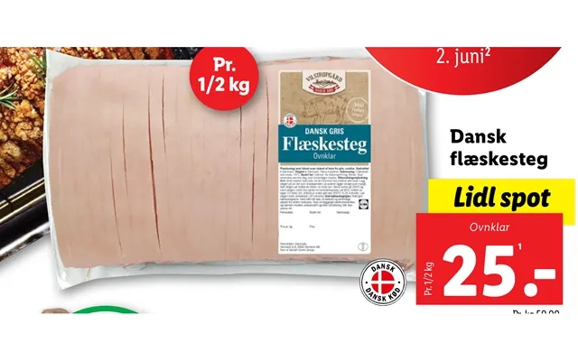 Danish roast pork product image