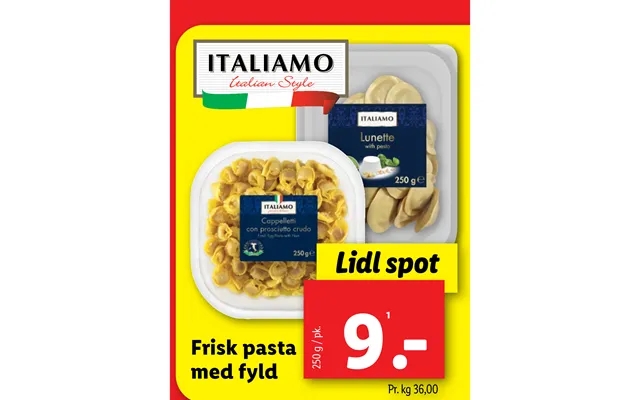 Fresh pasta with fill product image