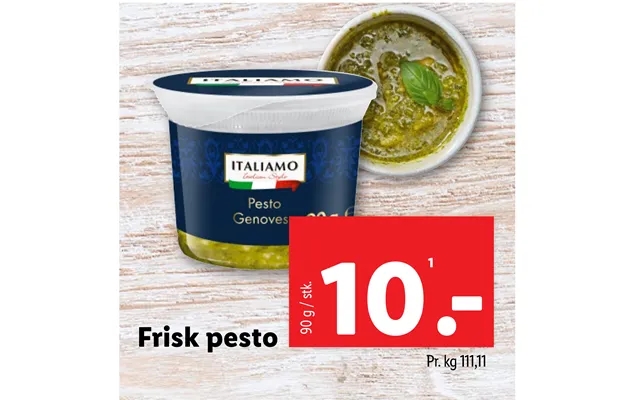Fresh pesto product image