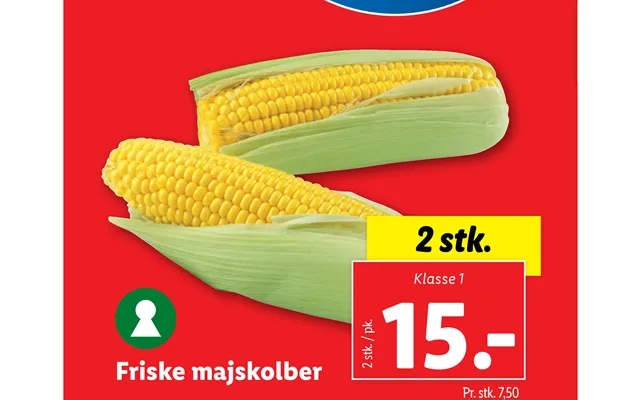 Fresh corncobs product image
