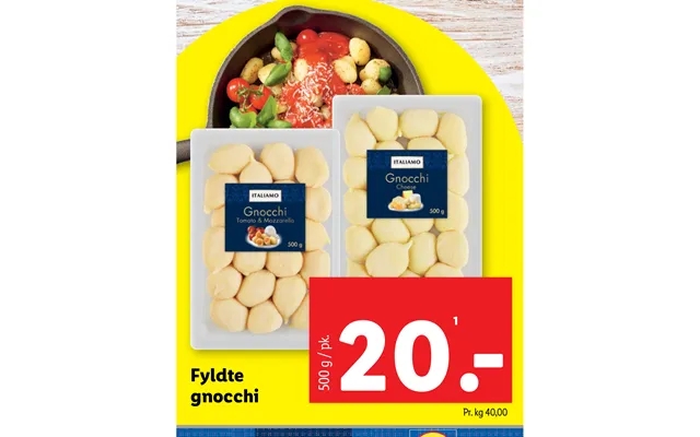 Filled gnocchi product image