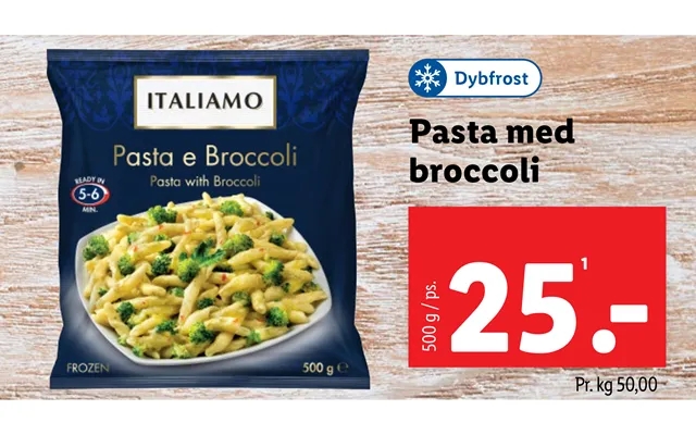 Pasta with broccoli product image