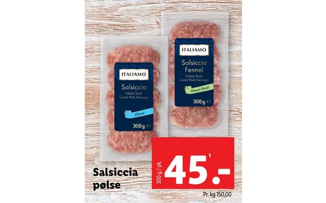 Salsiccia sausage product image