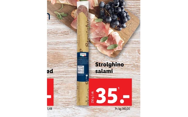 Strolghino salami product image