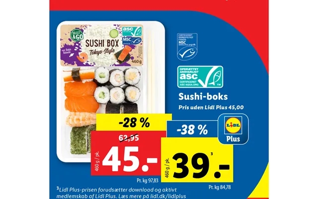 Sushi box product image